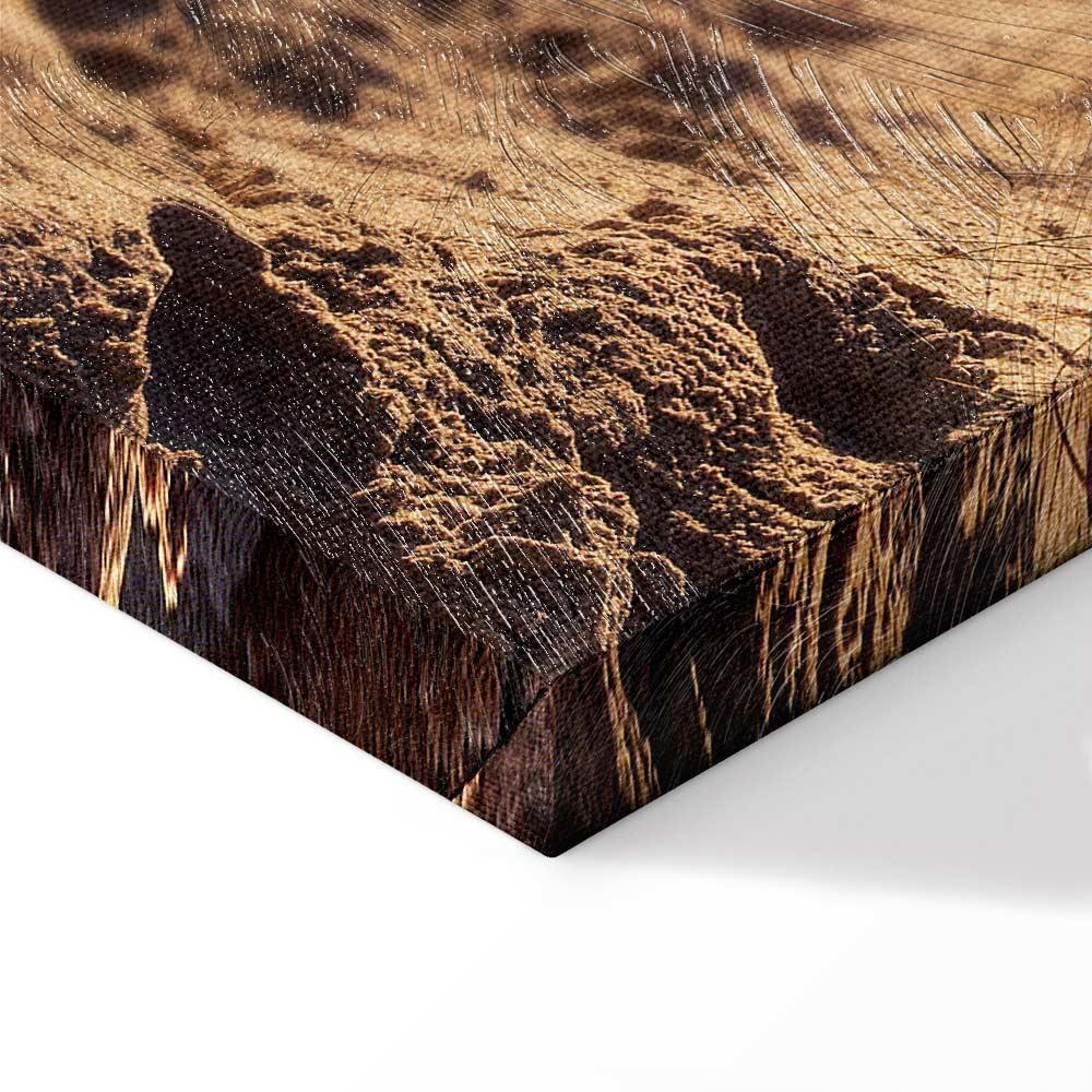 Leinwandbild - Honey Memory (1 Part) Vertical