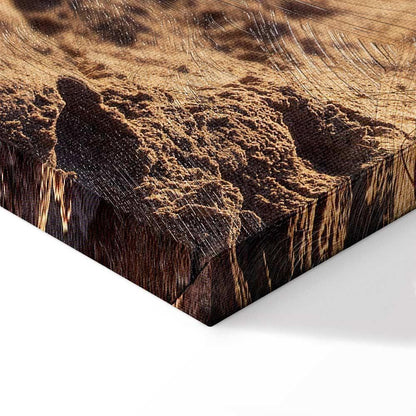 Leinwandbild - Honey Memory (1 Part) Vertical