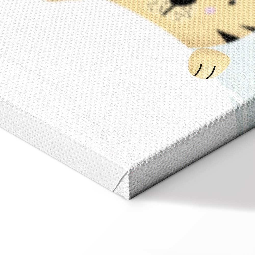 Leinwandbild - Fairy-Tale Zoo (3 Parts)