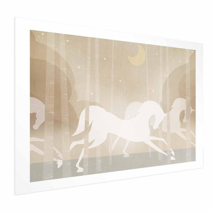 Poster - Galloping Horses Artgeist