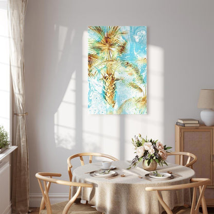 Leinwandbild - Forbidden Paradise (1 Part) Vertical