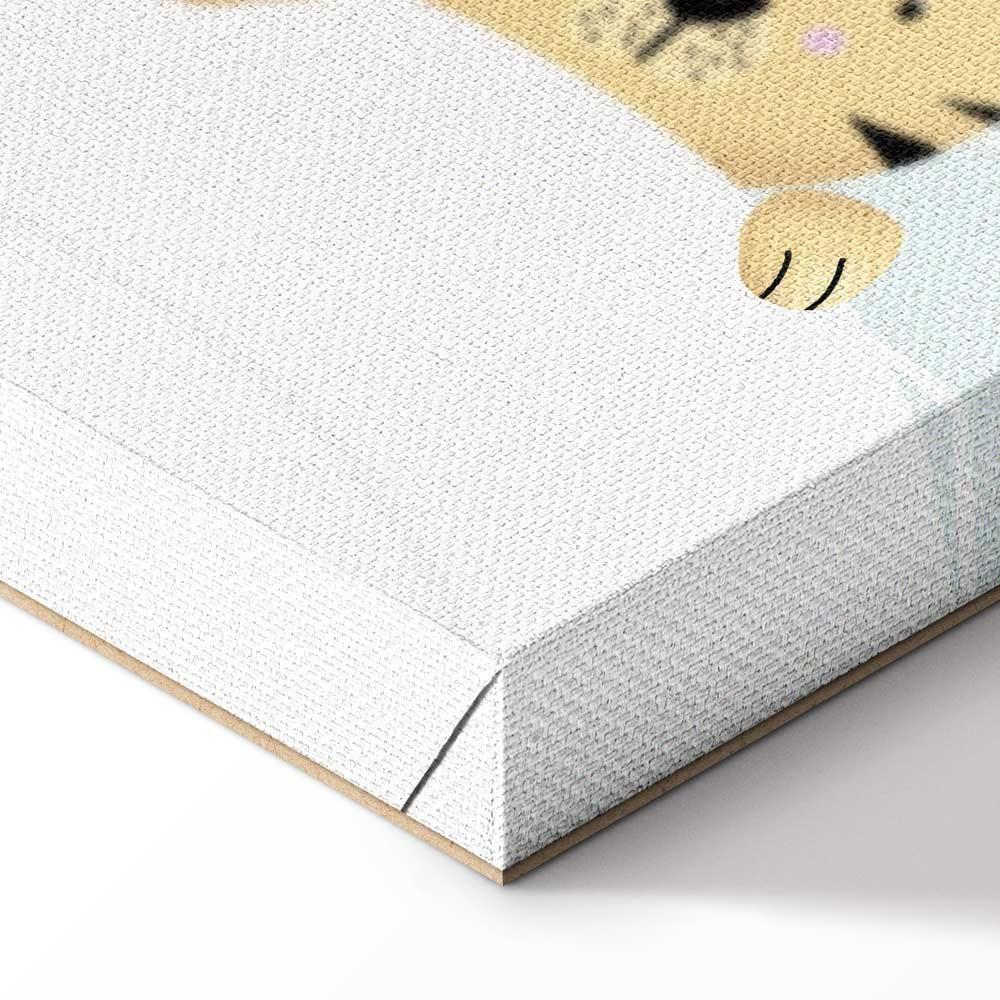 Leinwandbild - Fairy-Tale Zoo (3 Parts)