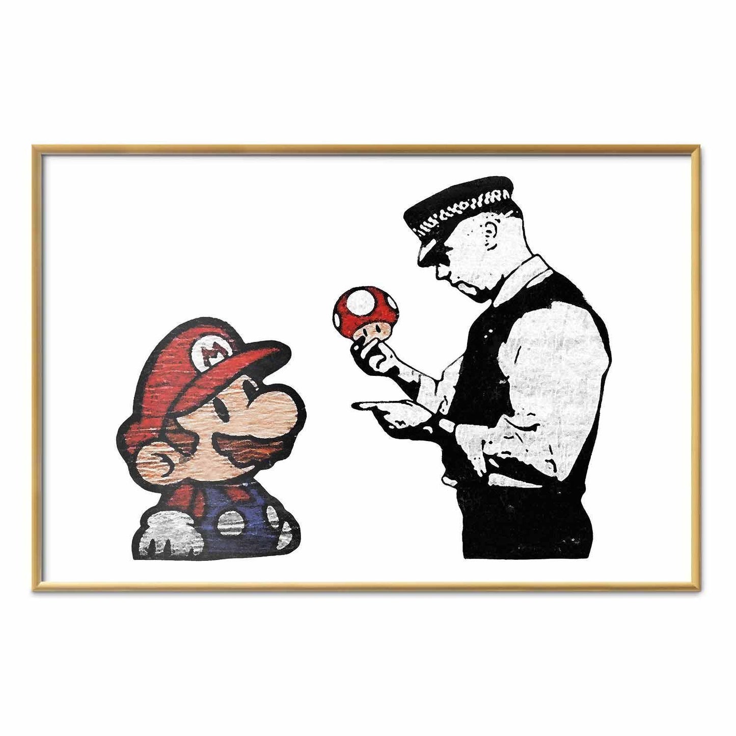 Poster - Banksy: Mushroom Picker