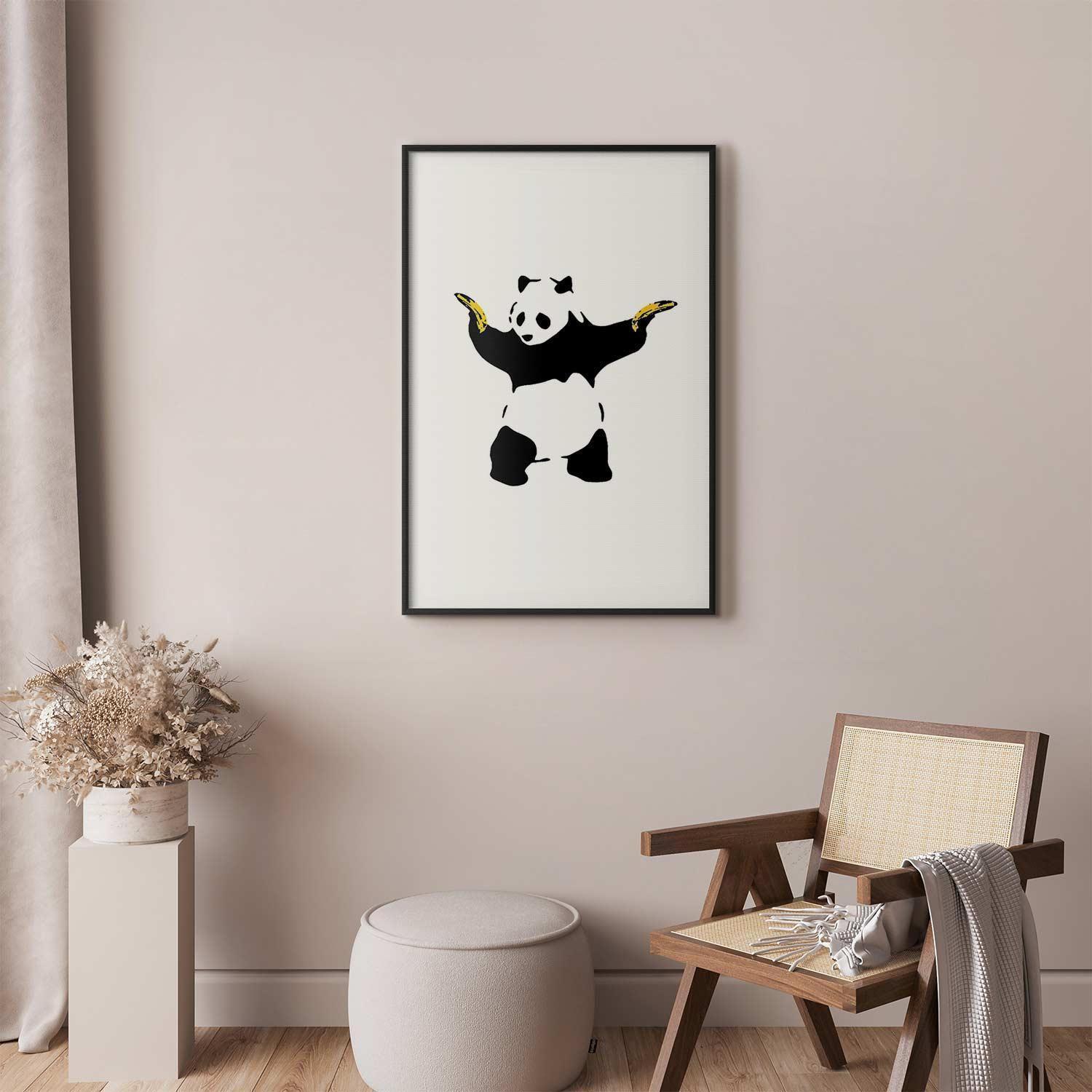 Poster - Panda with Guns Artgeist