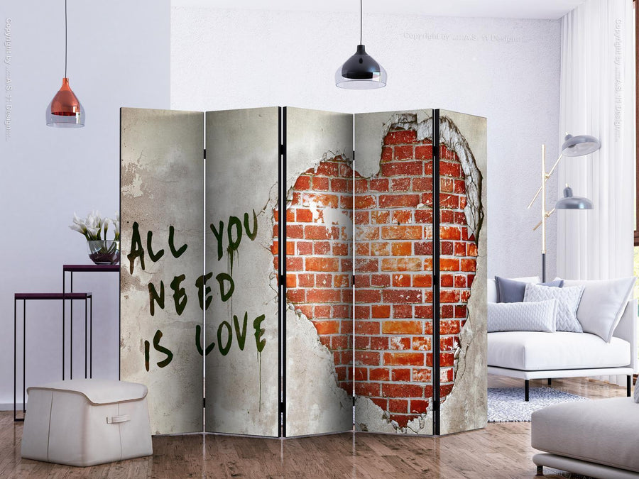 Paravent - Love is all you need II Artgeist