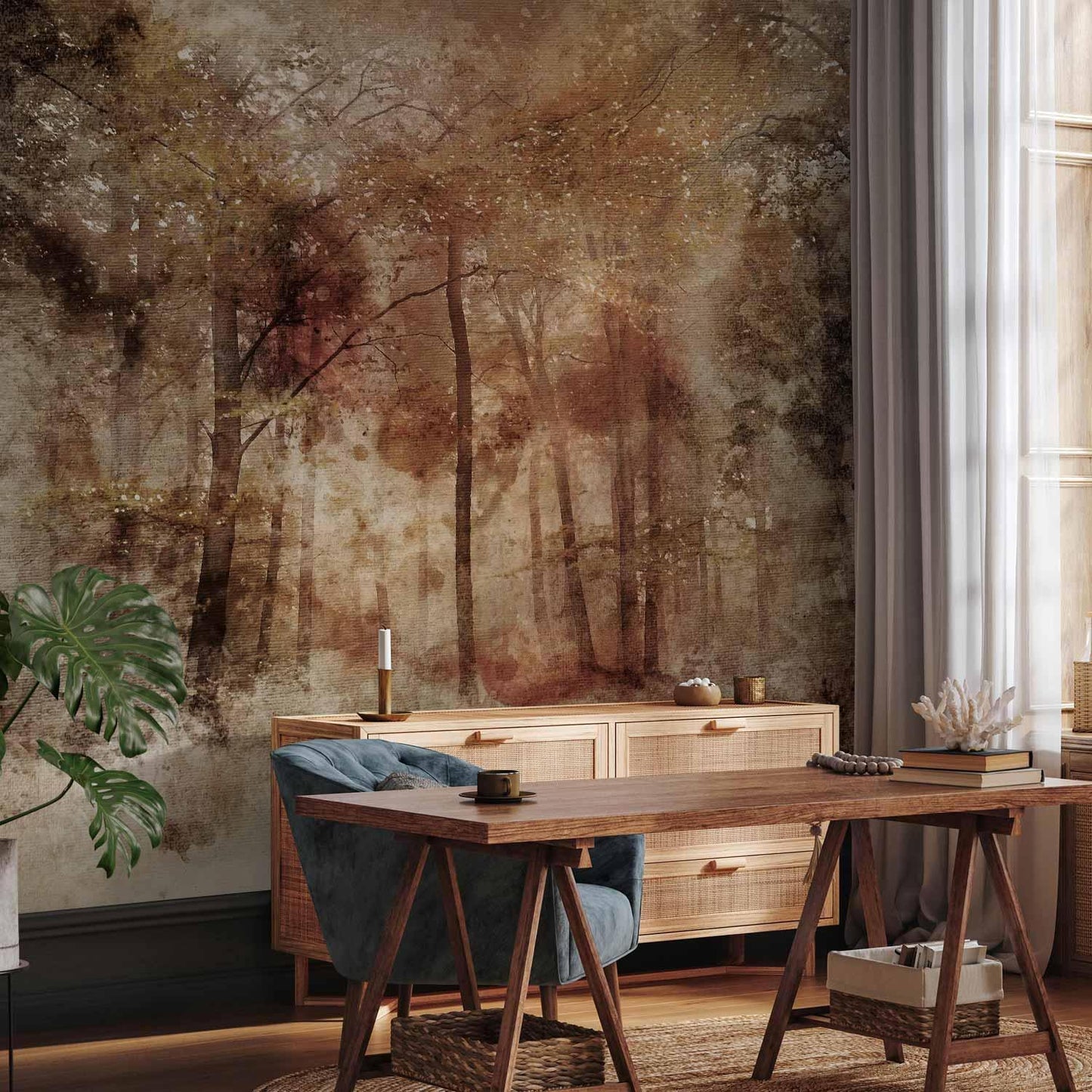 Fototapete - Lost in the woods