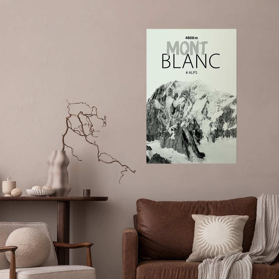 Poster - Mont Blanc Artgeist