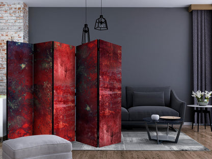 Paravent - Red Concrete II Artgeist