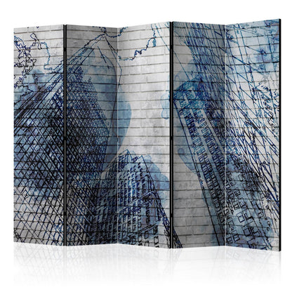Paravent - Inky New York II Artgeist