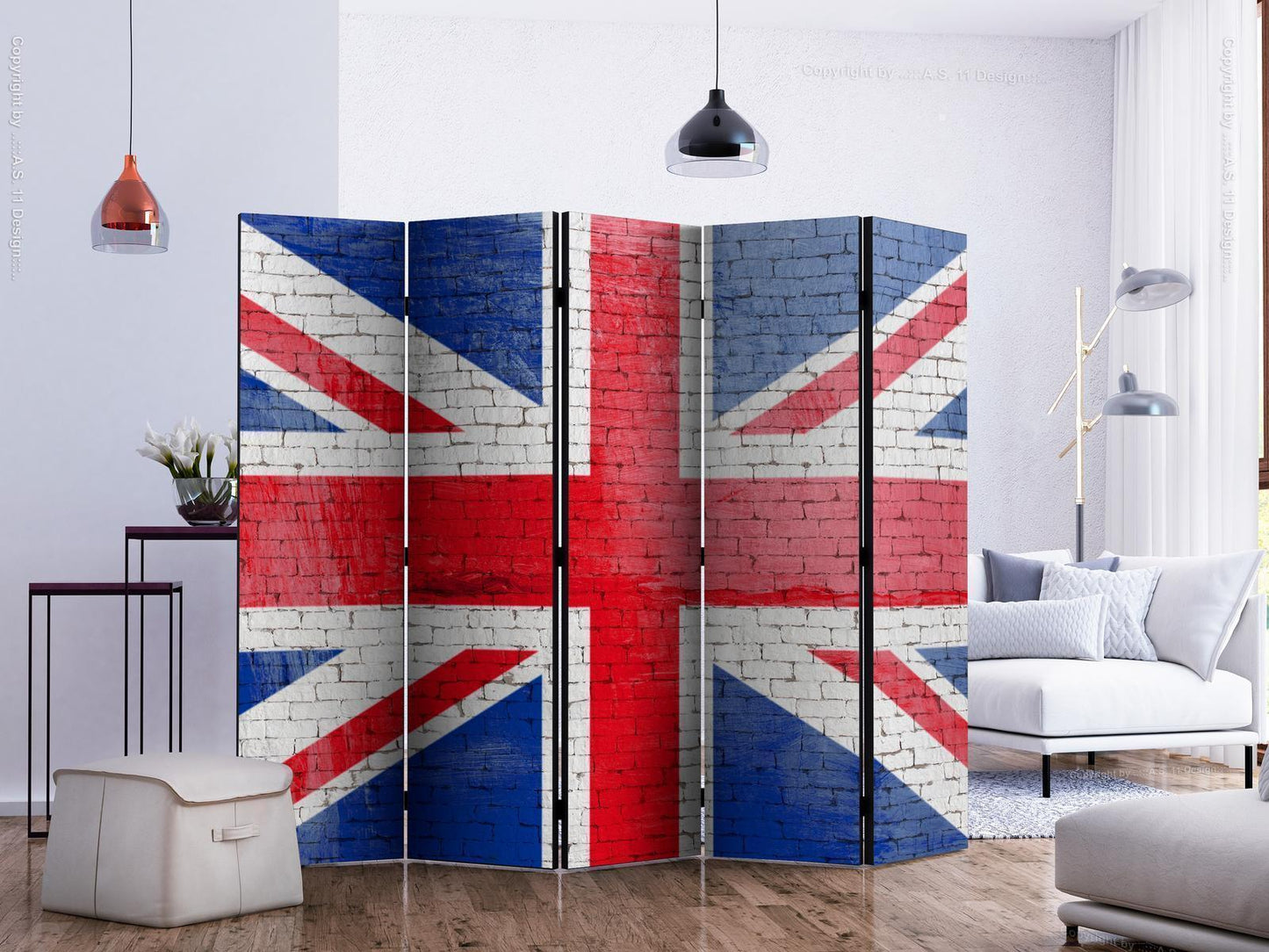 Paravent - British flag II Artgeist