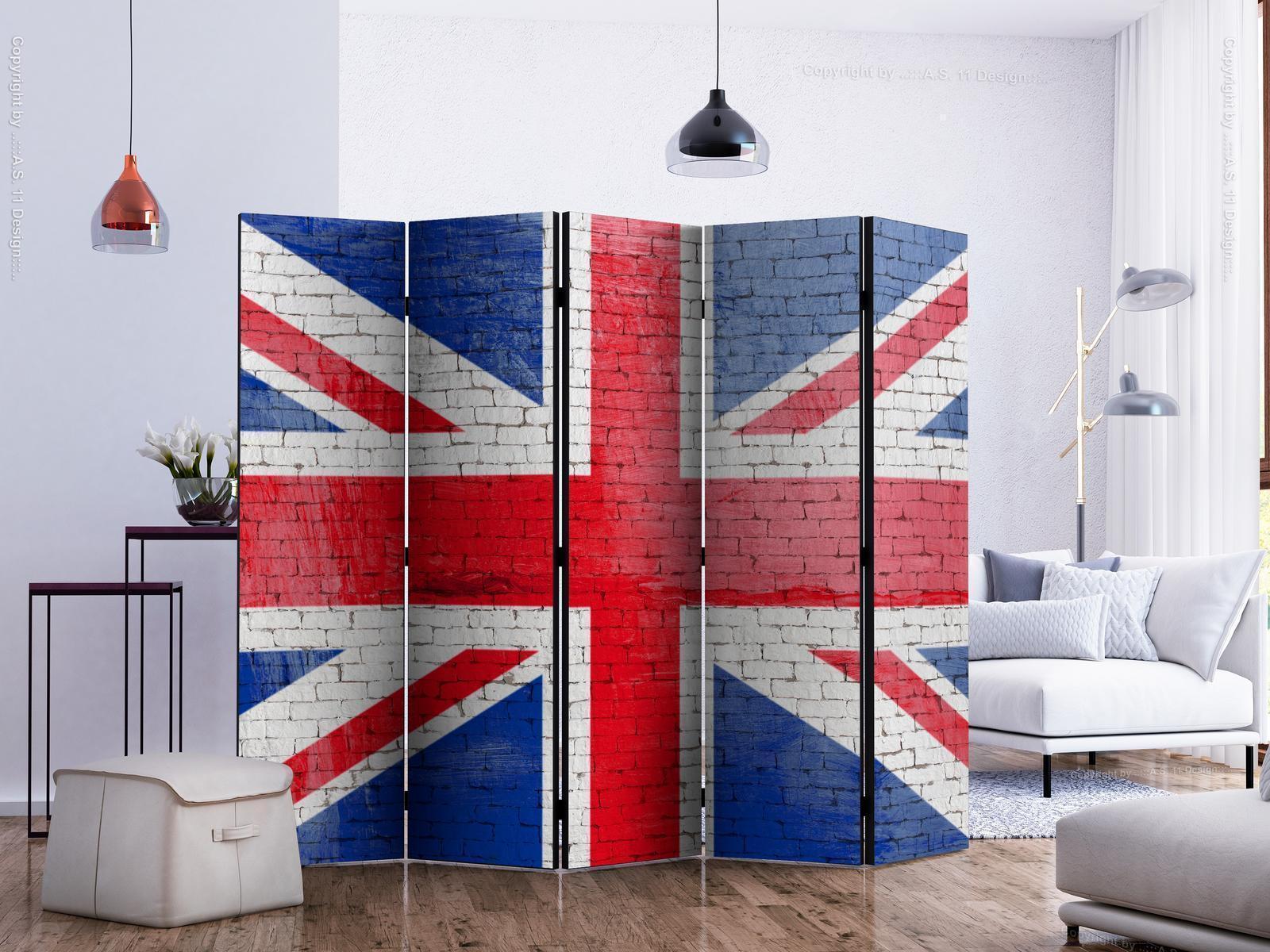 Paravent - British flag II Artgeist