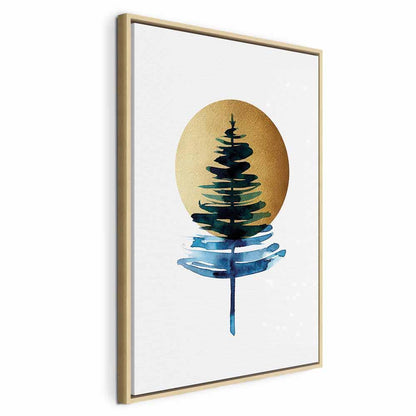 Leinwandbild - Sunny Winter (1 Part) Vertical