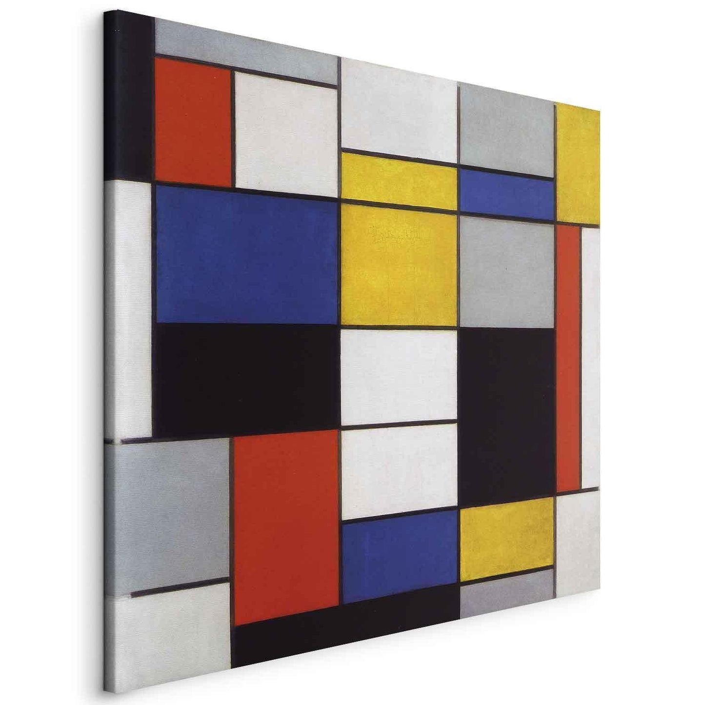Leinwandbild - Piet Mondrian – Composition A