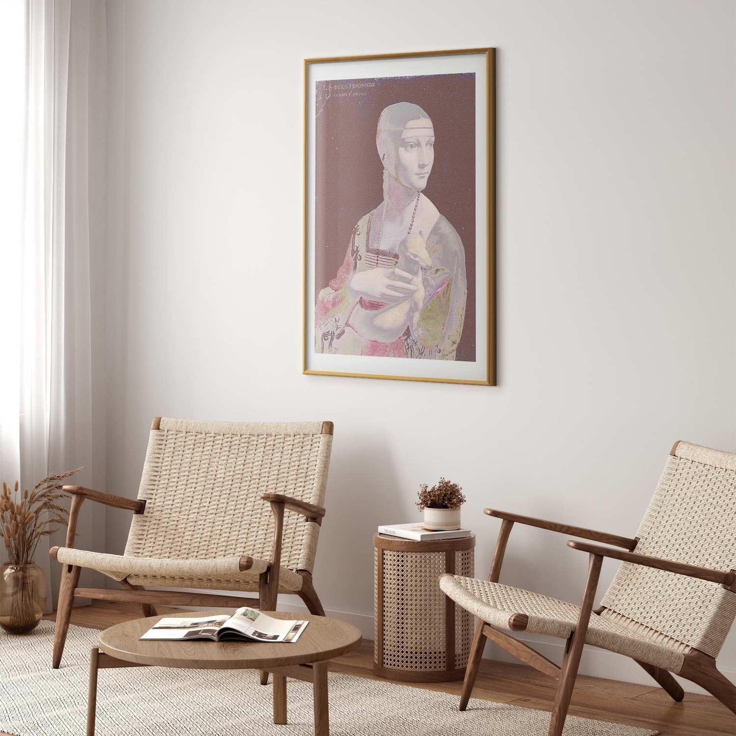 Poster - Pastel Lady