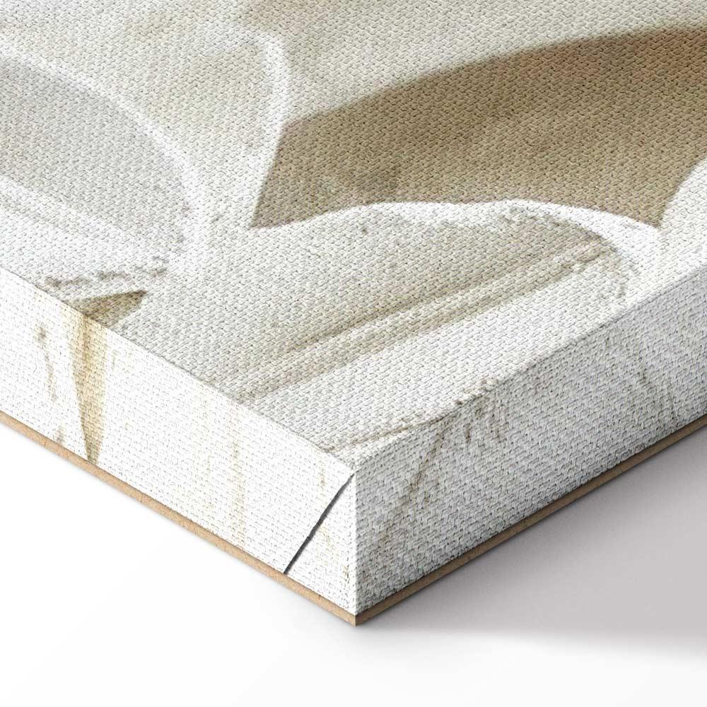 Leinwandbild - Ceramic Leaves (1 Part) Wide