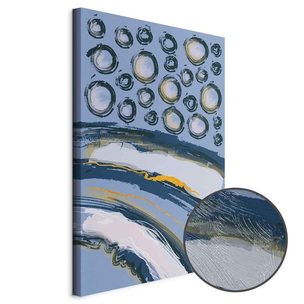 Leinwandbild - Rhythmic Auroras (1 Part) Vertical