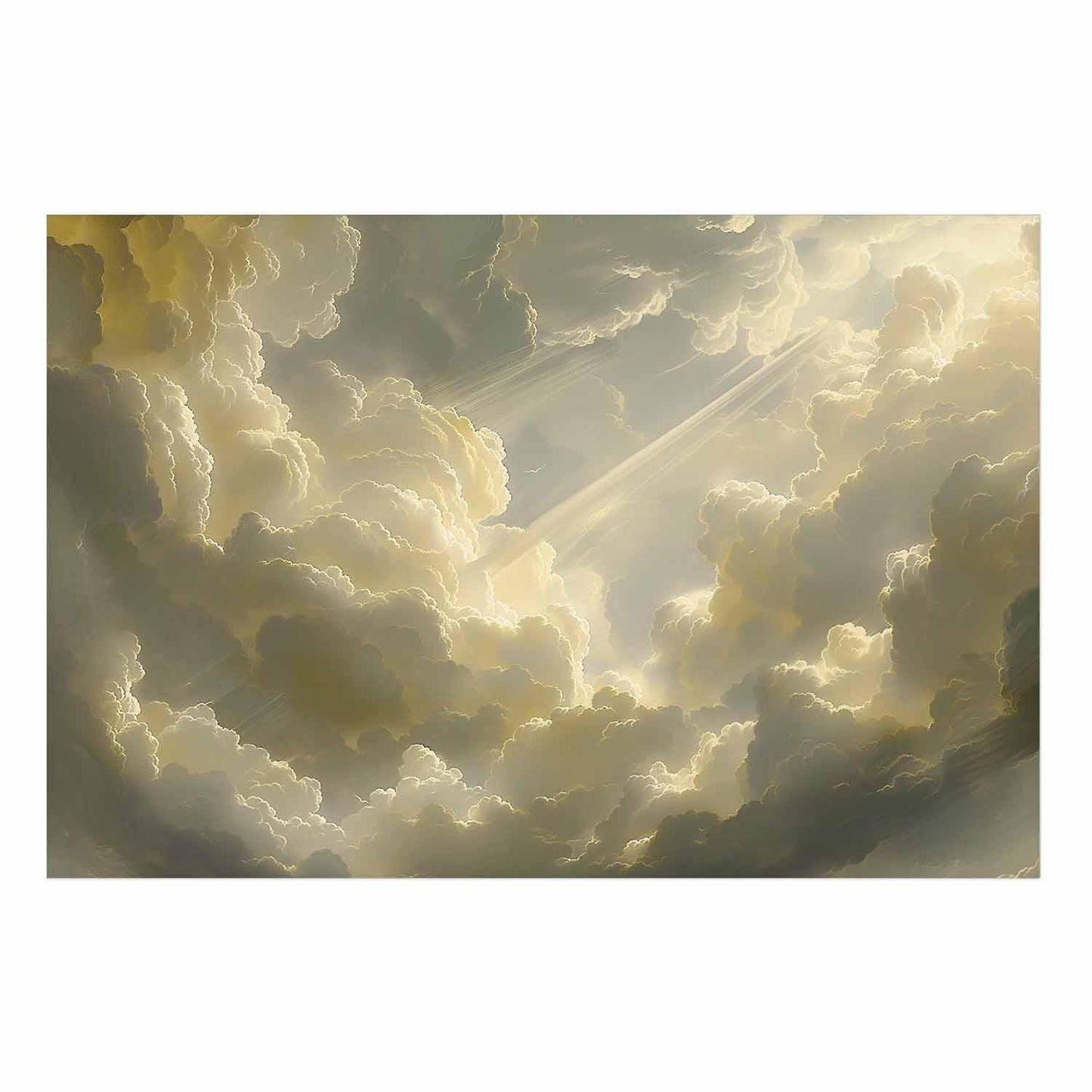 Poster - Fascinating Play of Colors Against the Clouds