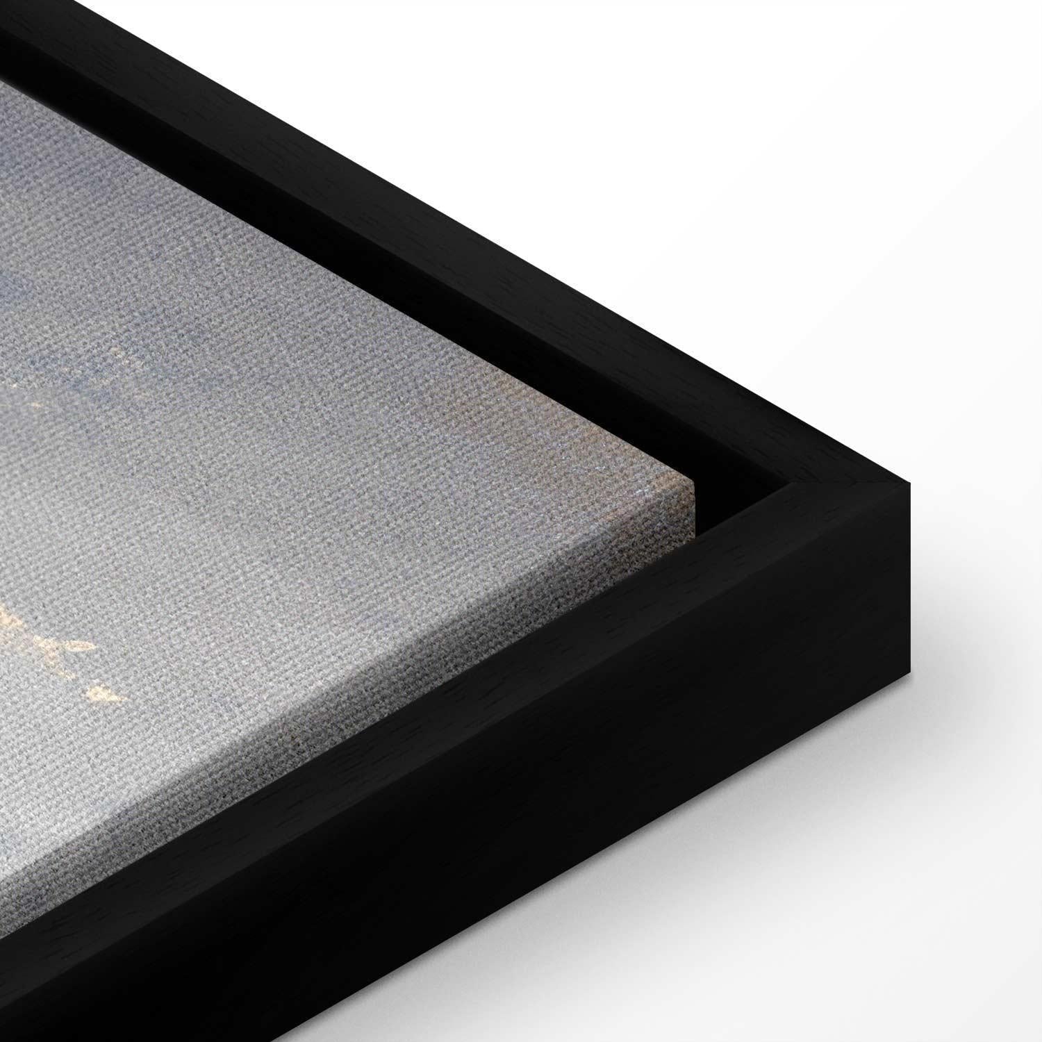 Leinwandbild - Golden Reflections on Clouds Foretelling Dusk Artgeist
