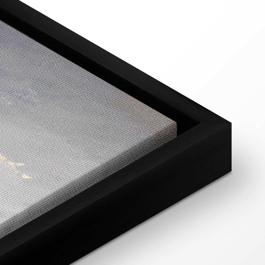 Leinwandbild - Golden Reflections on Clouds Foretelling Dusk Artgeist