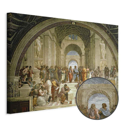 Leinwandbild - Raphael – The School of Athens