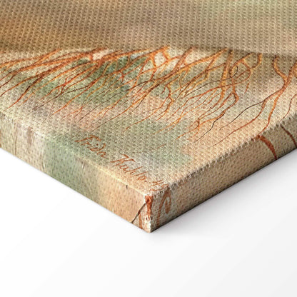 Leinwandbild - Frida Kahlo – The Love Embrace of the Universe, the Earth (Mexico), Myself, Diego, and Señor Xolotl