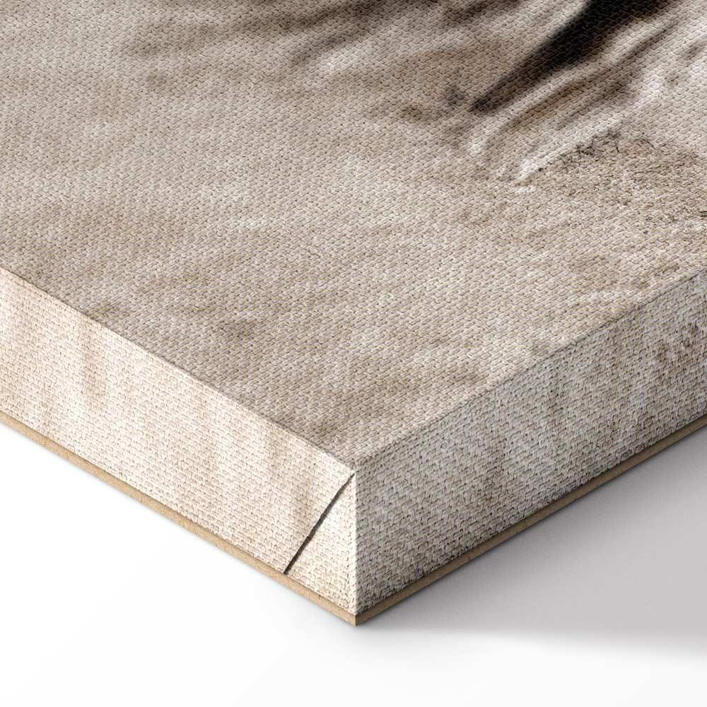 Leinwandbild - White Horses (1 Part) Vertical