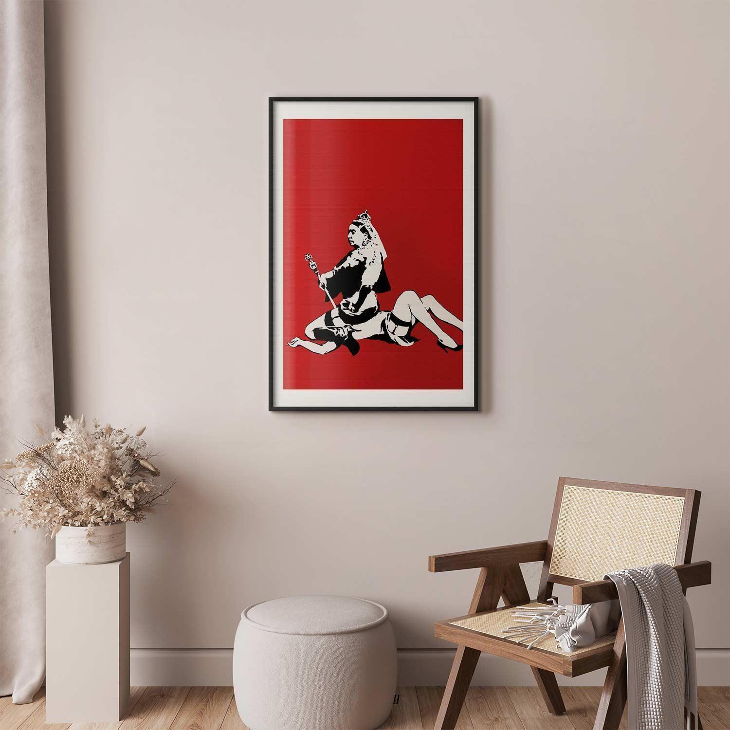 Poster - Banksy: Queen Victoria Artgeist