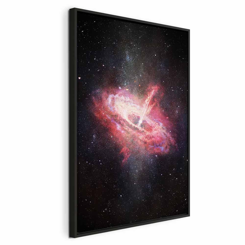 Leinwandbild - Lonely Galaxy (1 Part) Vertical