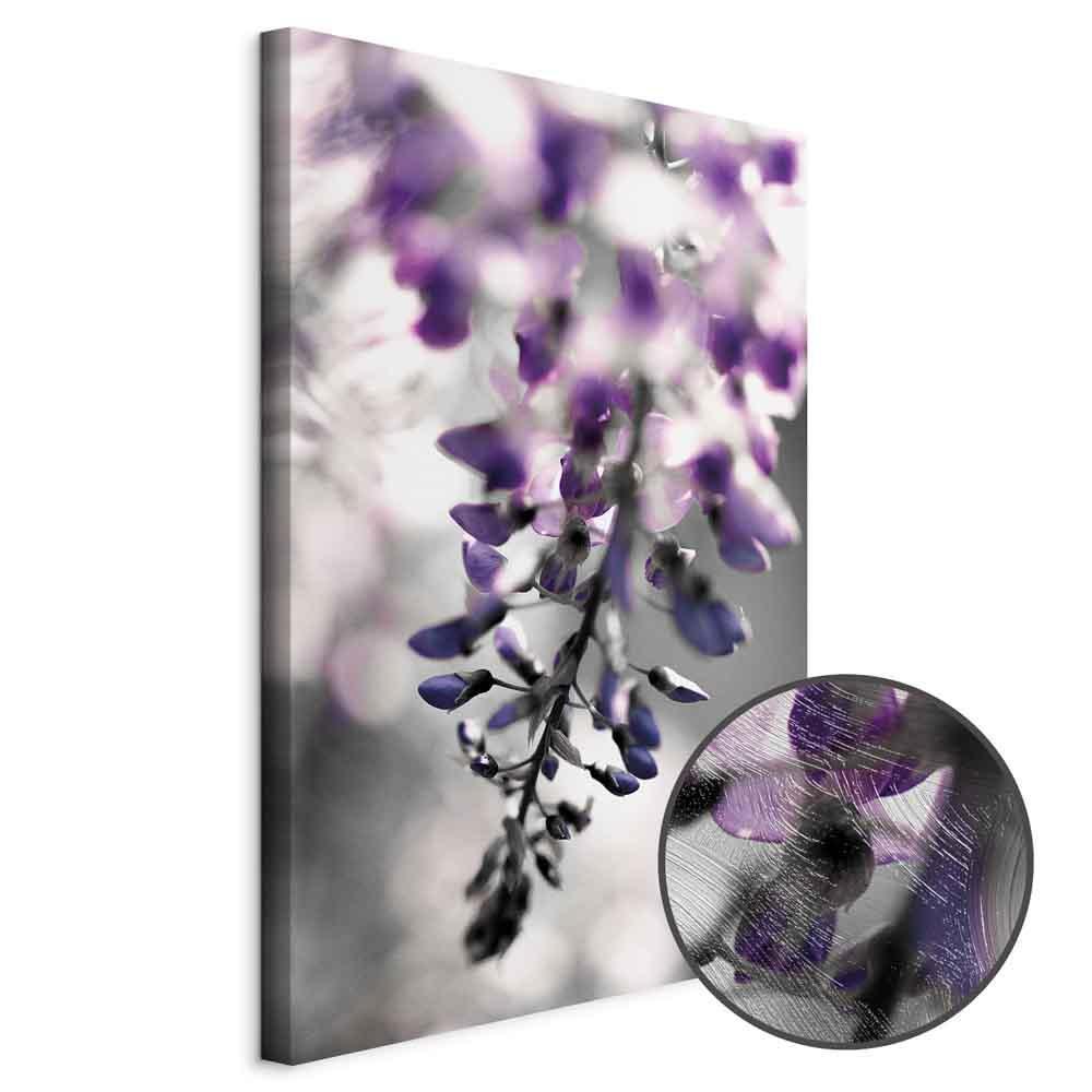Leinwandbild - Violet Ringtones (1 Part) Vertical