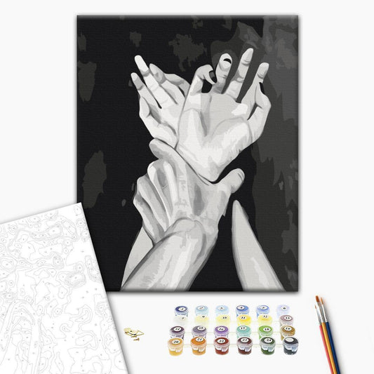 Malen nach Zahlen - Hands