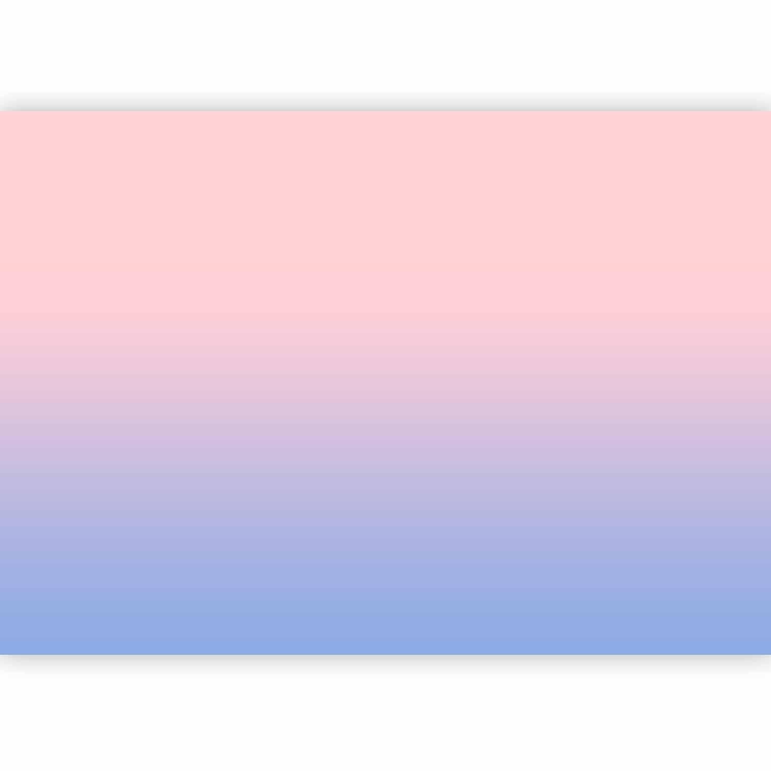 Fototapete - Pink Dawn - Gradient Background from Pink to Cool Blue Artgeist