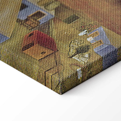 Leinwandbild - Frida Kahlo – My Grandparents, My Parents and I