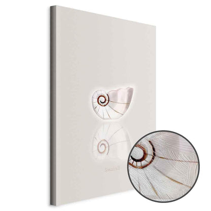 Leinwandbild - Ceramic Shell (1 Part) Vertical