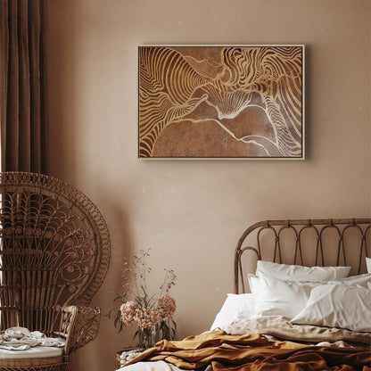 Leinwandbild - Labyrinth of Nature (1 Part) Wide