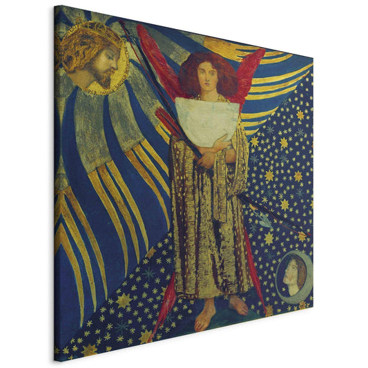 Leinwandbild - Dantis Amor (Dante Gabriel Rossetti) Artgeist