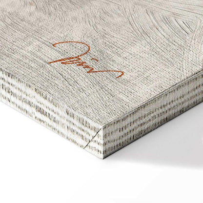 Leinwandbild - Golden Flora (1 Part) Vertical