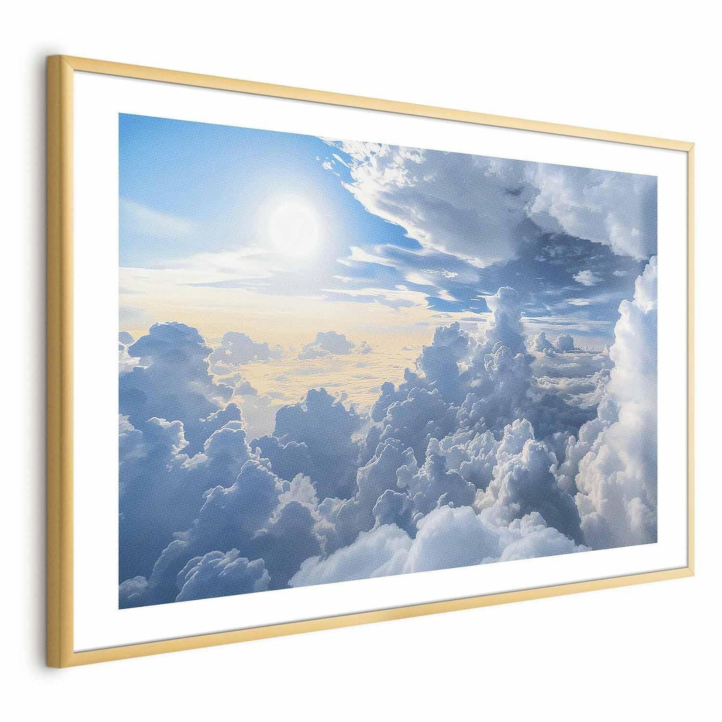 Poster - Symphony of Light: Sun and Clouds Playing Together on a Beautiful Sky Artgeist