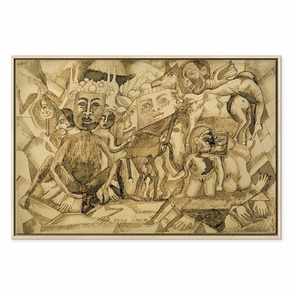 Leinwandbild - Frida Kahlo – Karma