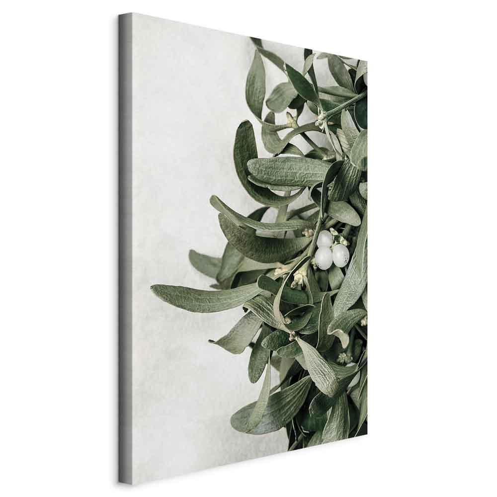 Leinwandbild - Christmas Mistletoe (1 Part) Vertical