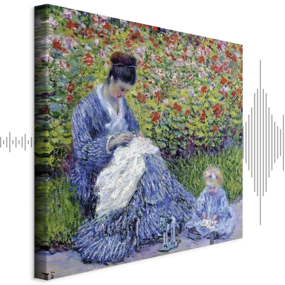 Leinwandbild - Claude Monet – Madame Monet and Her Son