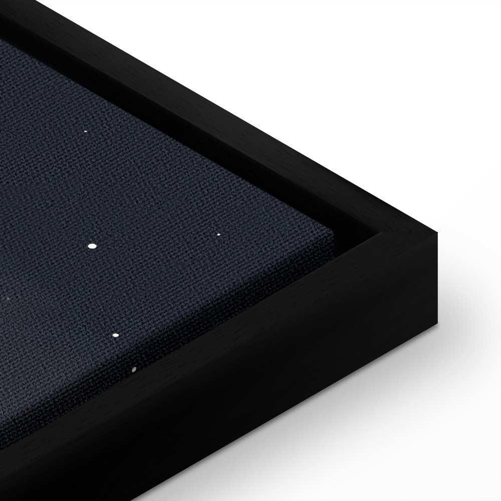 Leinwandbild - Night Waves (1 Part) Wide - Second Variant