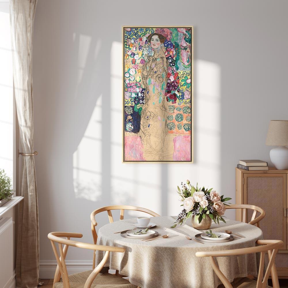 Leinwandbild - Gustav Klimt – Posthumous Portrait of Ria Munk III
