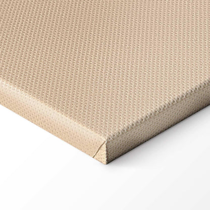 Leinwandbild - Landscape with a leaf