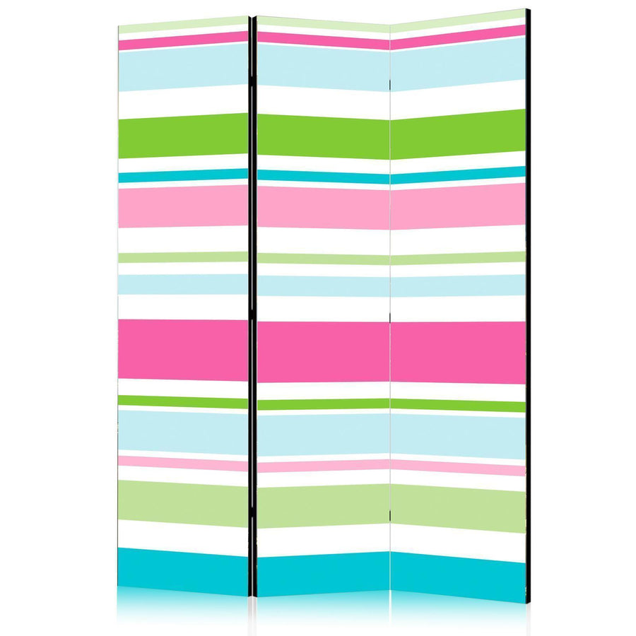Paravent - Bright stripes Artgeist