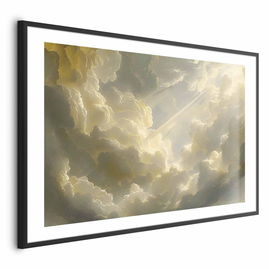 Poster - Fascinating Play of Colors Against the Clouds Artgeist