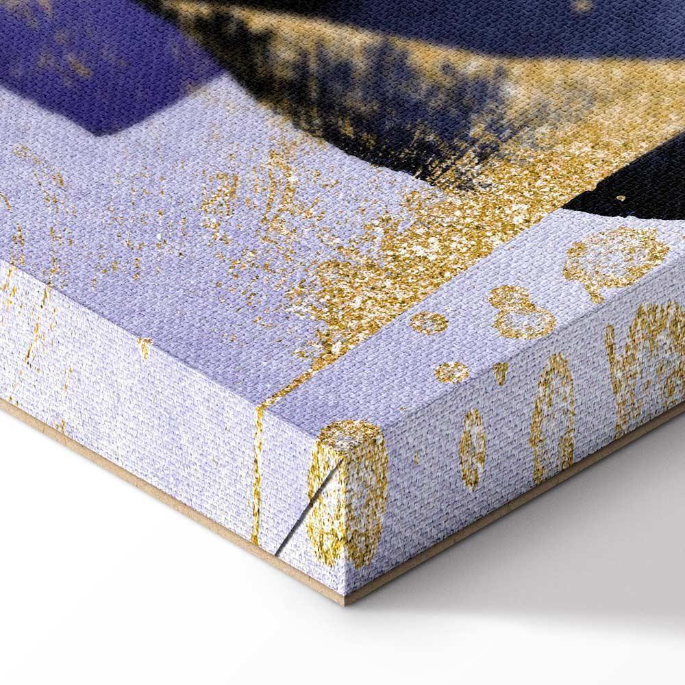 Leinwandbild - Purple Kaleidoscope (1 Part) Vertical