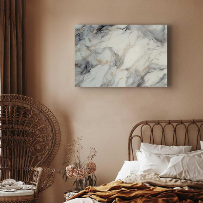 Leinwandbild - Elegant marble – stone structures in neutral colours