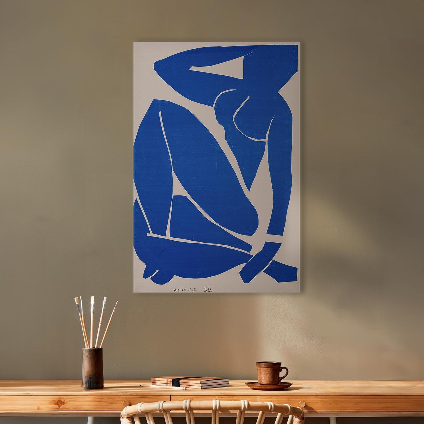 Leinwandbild - Henri Matisse – Blue Nude III