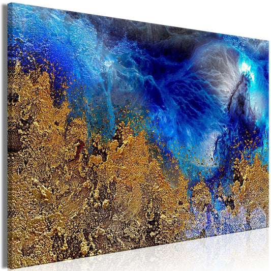 Leinwandbild - Gold of the Ocean (1 Part) Wide Artgeist