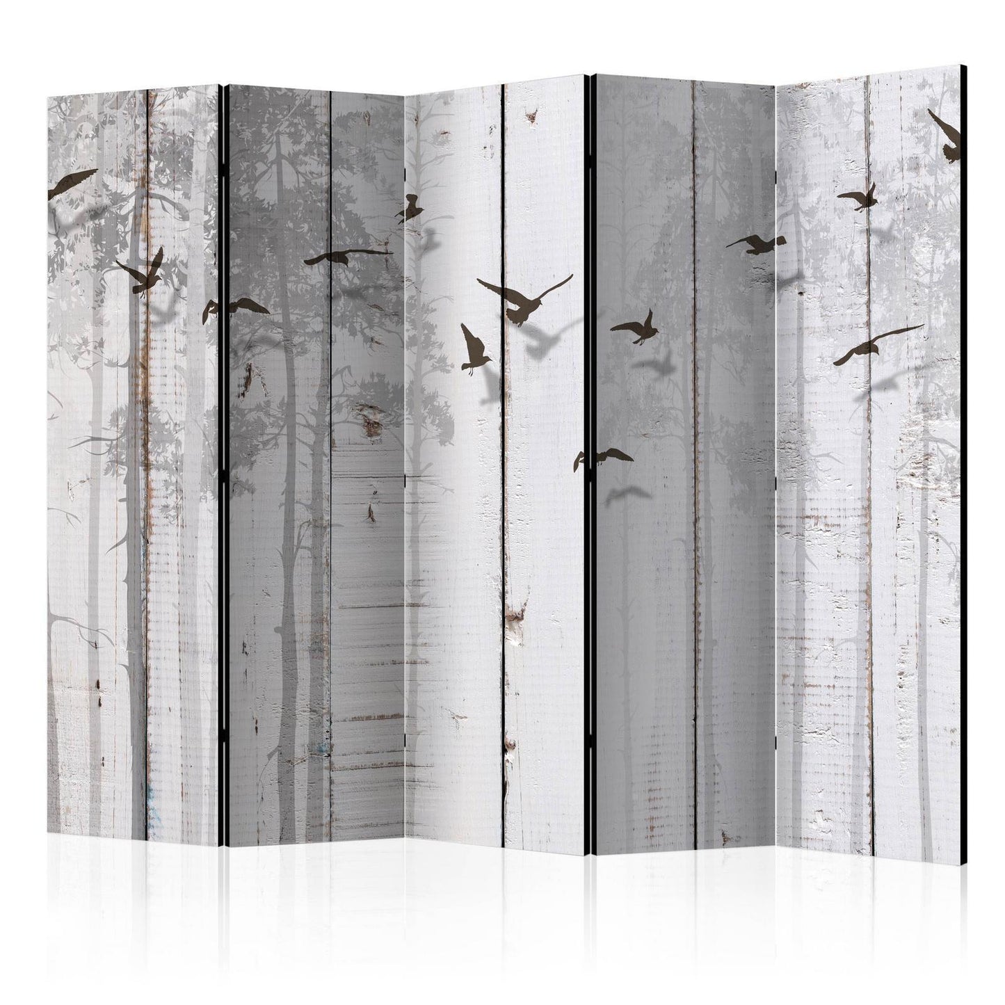 Paravent - Birds on Boards II Artgeist